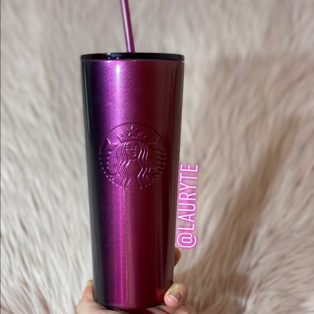 Starbucks Holiday Berry Purple Ombre Stainless - Picture 2 of 8